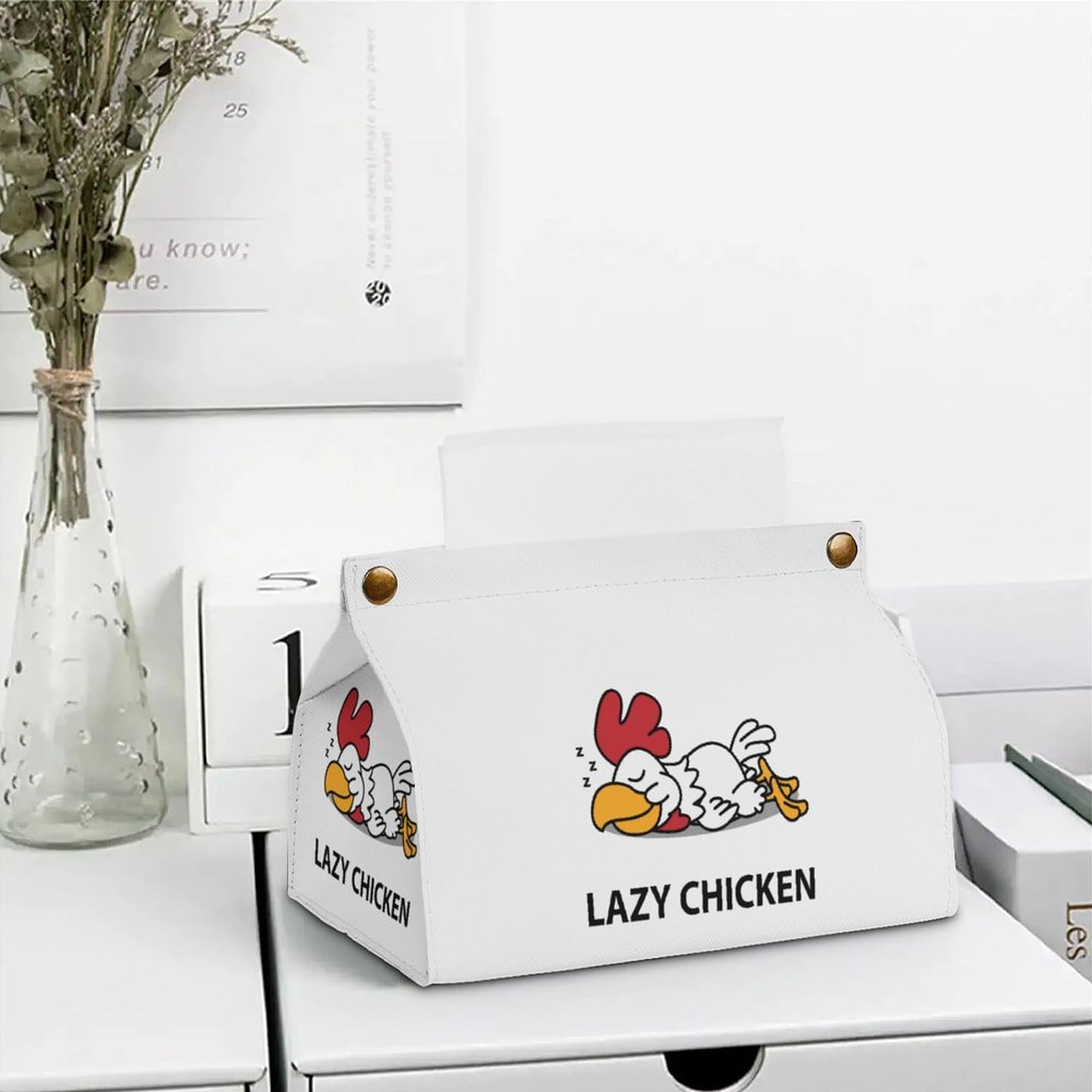 Amazon｜ティッシュケース かわいい 鶏 ニワトリ ティッシュボックス